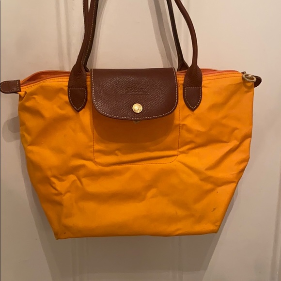 longchamp orange bag